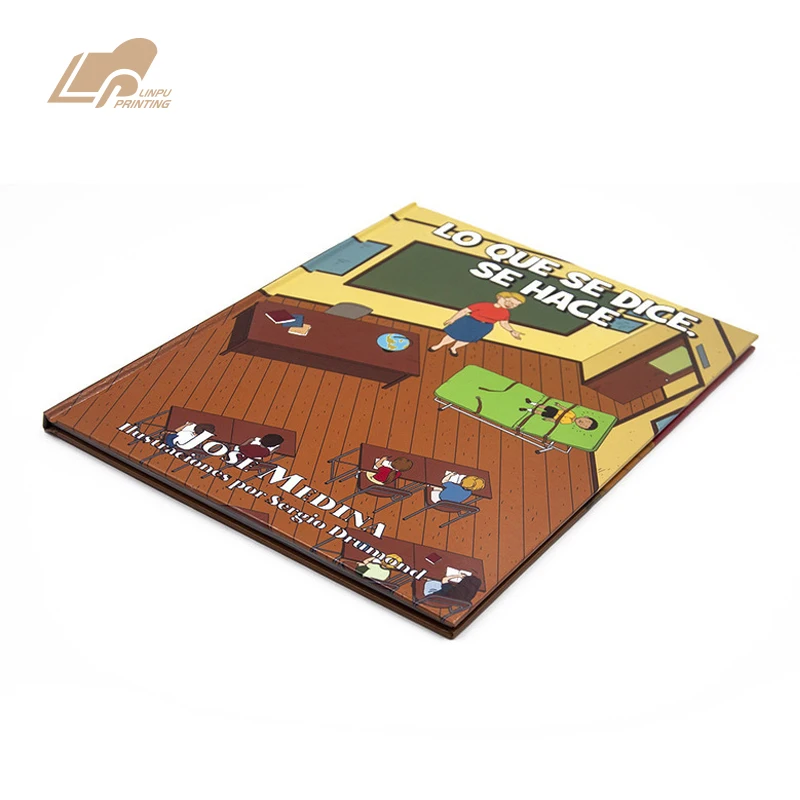 Hardcover colorful printing children book kid English picture story book