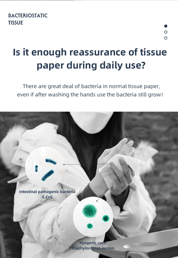 Virgin Wood Pulp Custom Logo hand towel tissue paper bath paper for kitchen 20packs