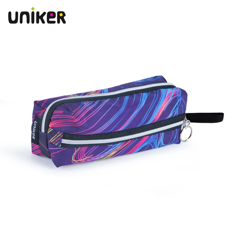UNIKER Holographic Pencil Box Mini Pencil Pouch Bag