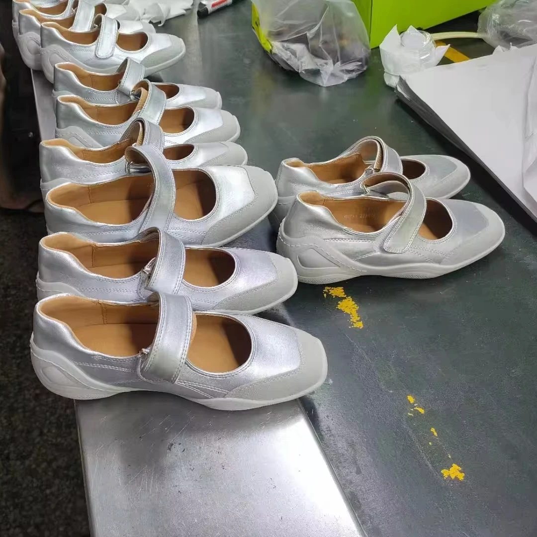 Meckmanly Fashion Hot Sale Comfortable Simple Female Casual Pumps Women Ballet Flats Shoes Soft