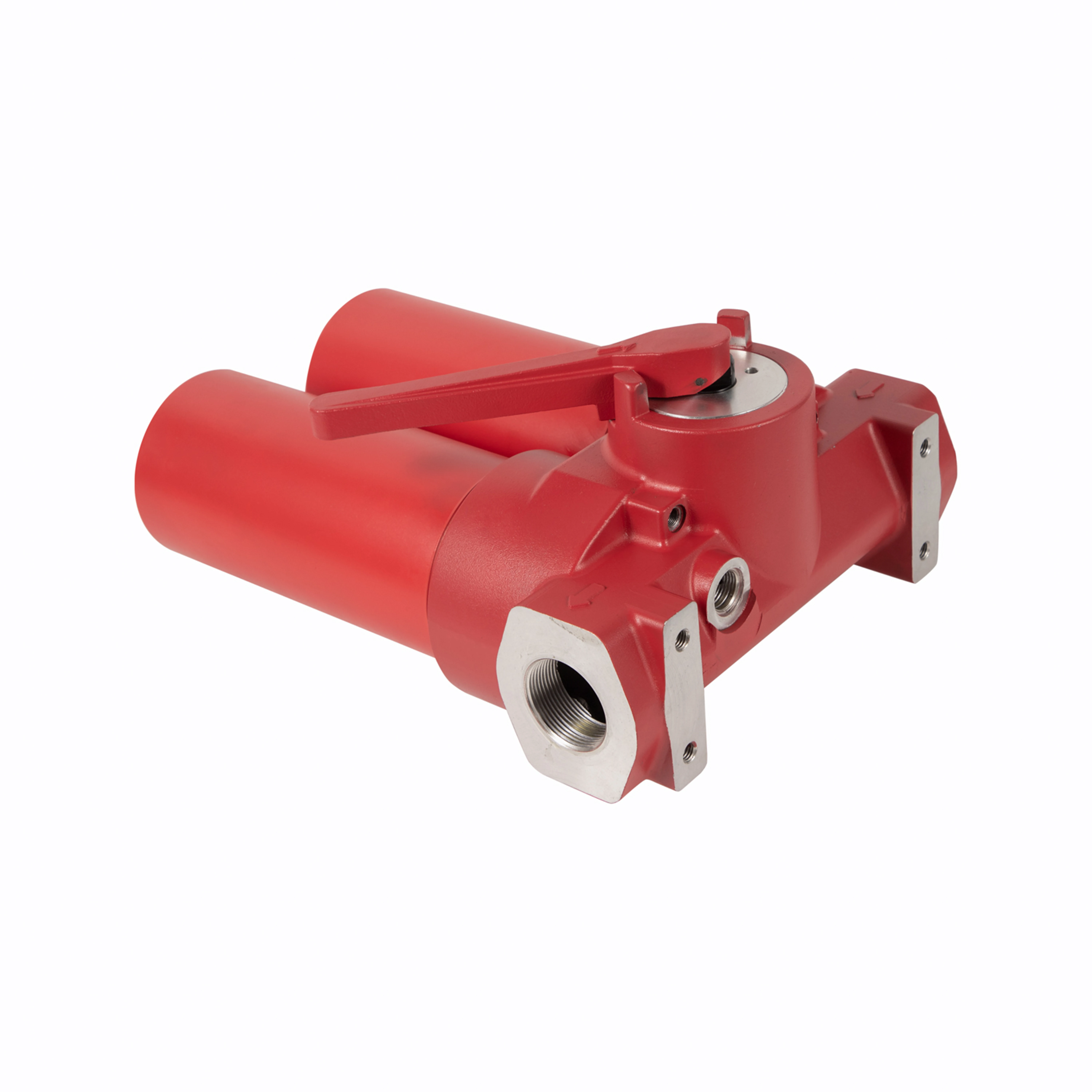 FLND BN/HC 63 D D C 03 D 1 . X /-L24,Duplex hydraulic oil filter