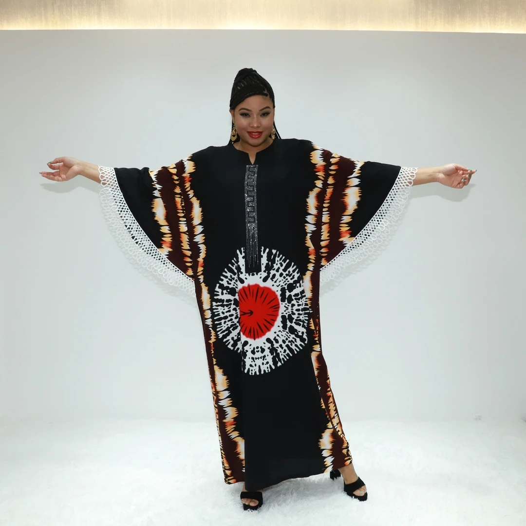 Africa clothing necklace abaya  African Favourite AY Fashion AC8480-A27BS39 Togo Fashion Dera