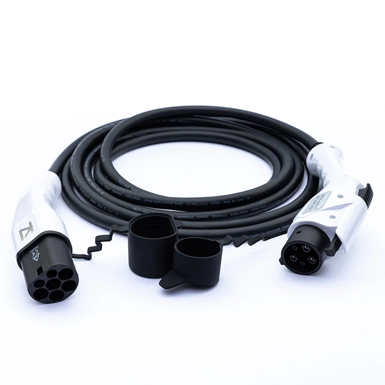 Wholesaler 16A 32A mode 3 Portable EV Charger IP67 type 1 to type 2 EV Charging Cable