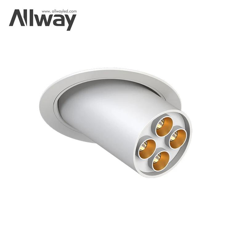 Allway SKD Nordic Minimalist Style Mounted Ceiling Adjustable Track Lamp Dining Room Led Spot Light Frame