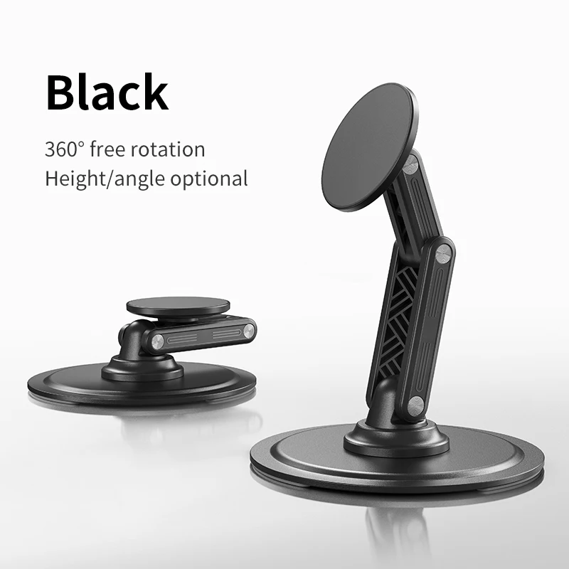 Jopree X88M/E Aluminum Alloy 360 Degree Rotatable Metal Phone Stand Base Magnetic Cell Phone Holder 360 Table Universal Stands