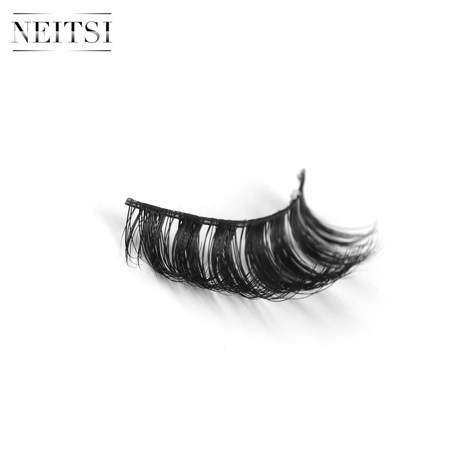 
Free Sample Neitsi false eyelashes soft velvet suede handmade eyelashes 