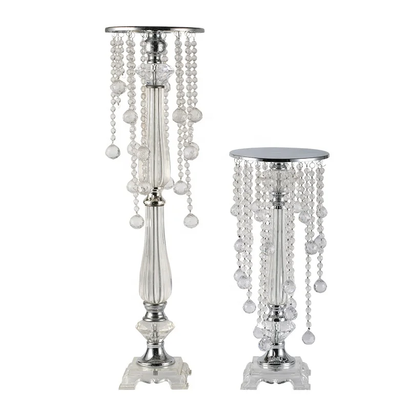 tall  acrylic flower stand wedding decoration plant stand decorative iron metal flower rack