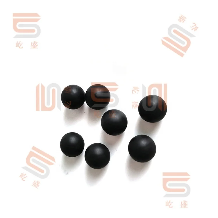 Elastic customized wholesale fkm nbr silicone rubber ball solid