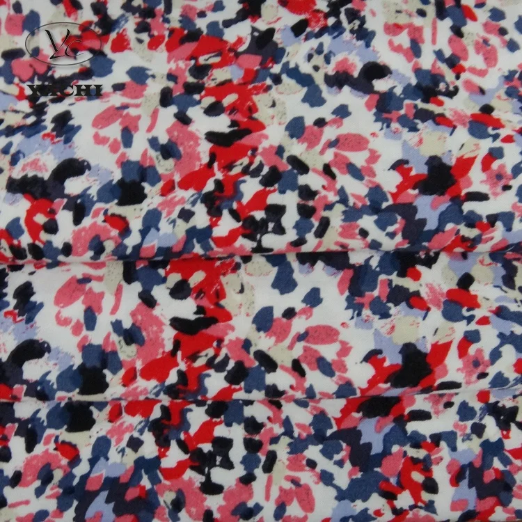 2023 super hot sale custom 100% rayon printed fabric for shirt