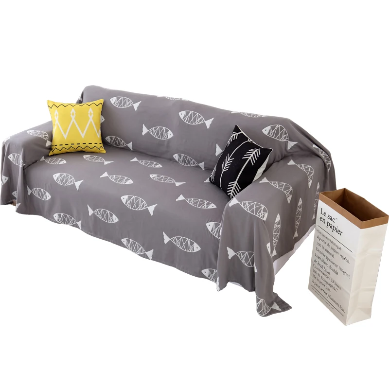 
Printed Cotton Four Seasons Universal Sofa Towel Cover 