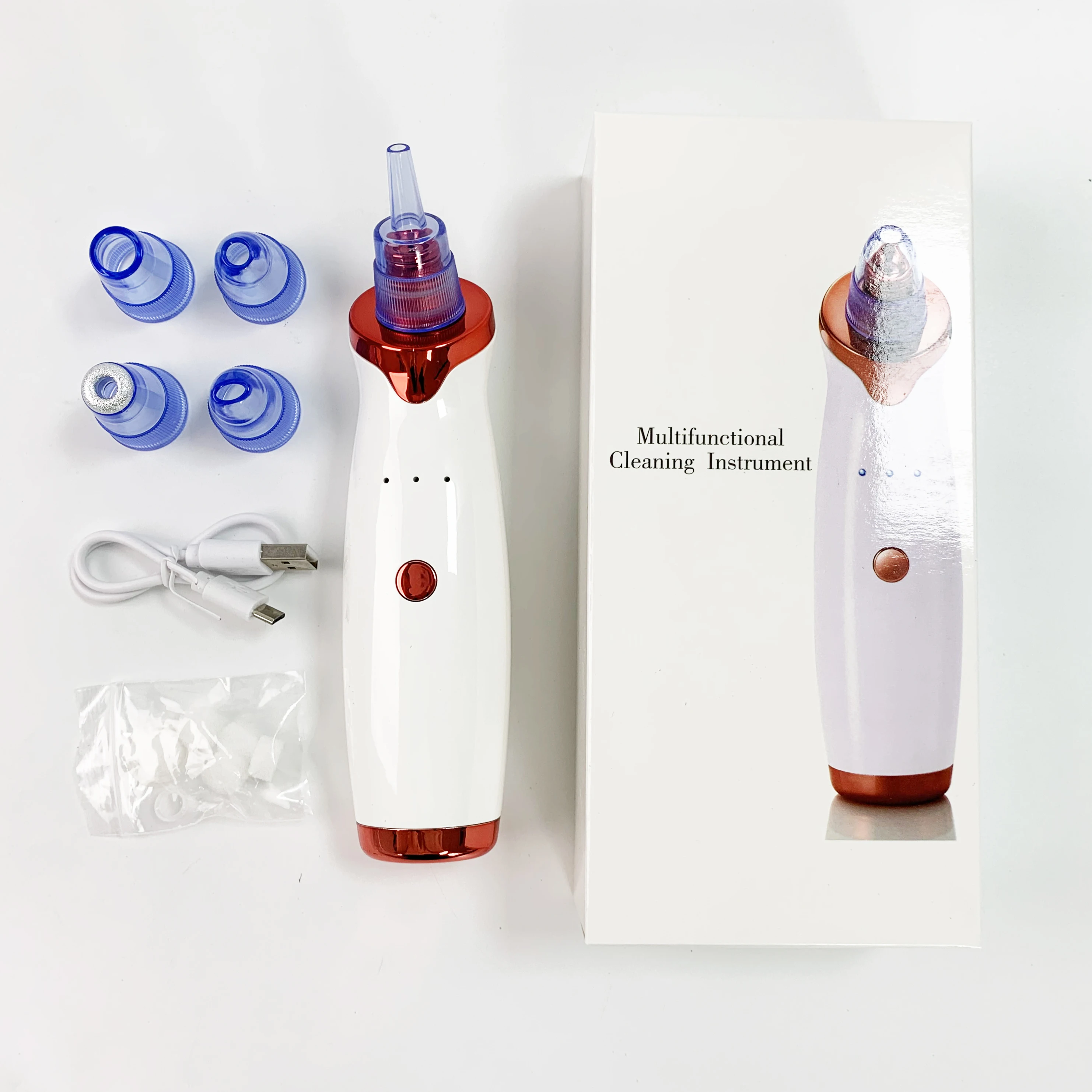 Pore Cleaner Black Head acne treatment Suction Extractor facial and whitehead electronic blackhead remover vacuum