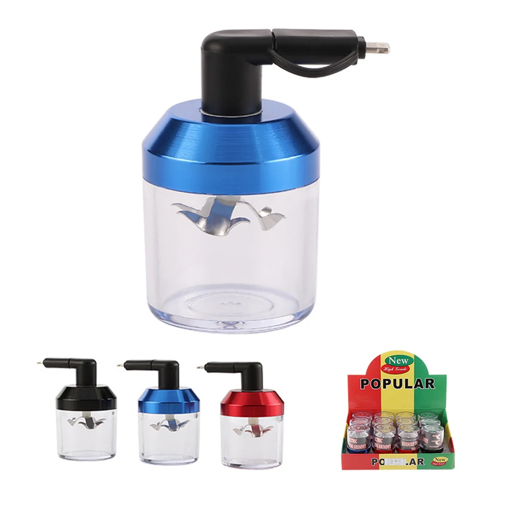 Hot Custom 4 Piece Zinc Alloy Tobacco Grinder Tobacco Spice Herb Tobacco Grinder Square