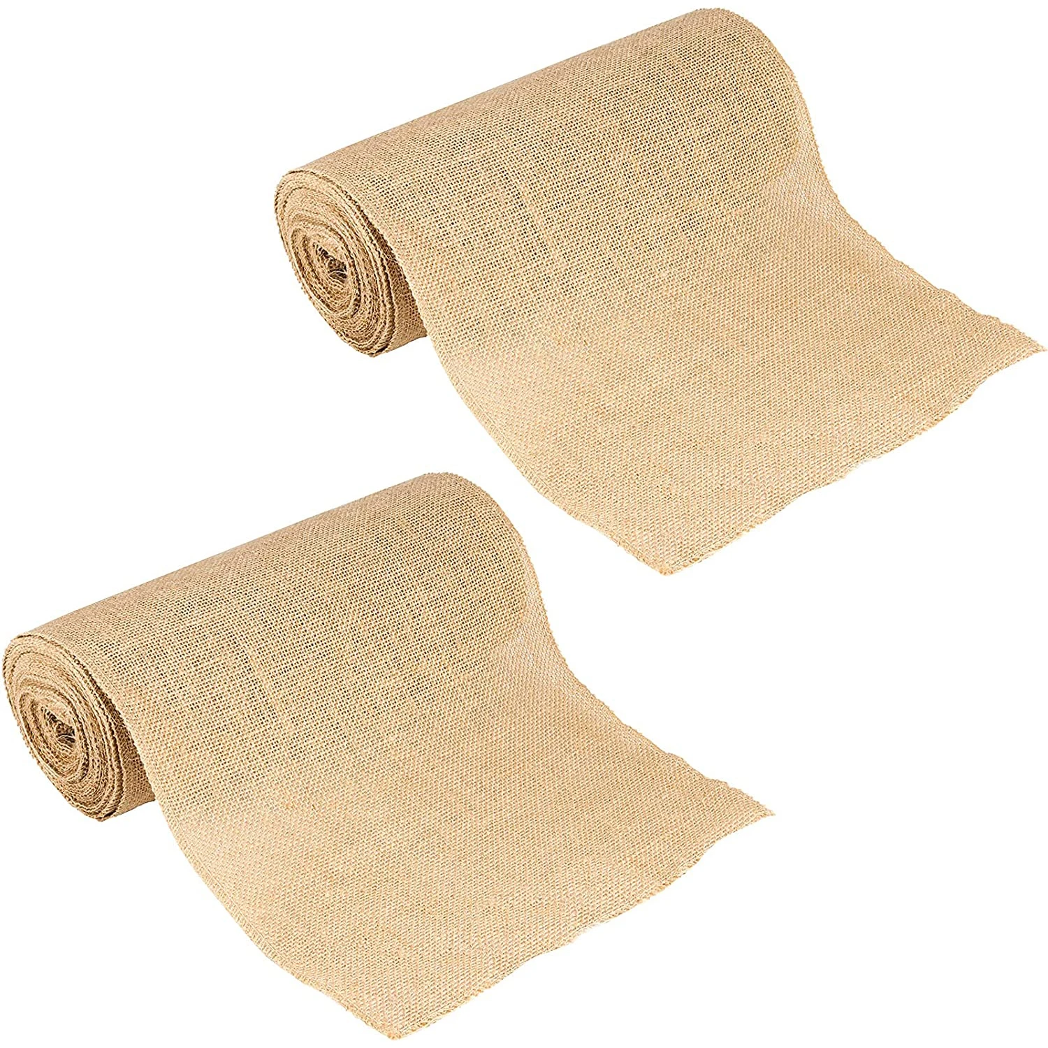 European Style Sustainable 100m Sackcloth Hessian Roll Natural Hemp Fabric