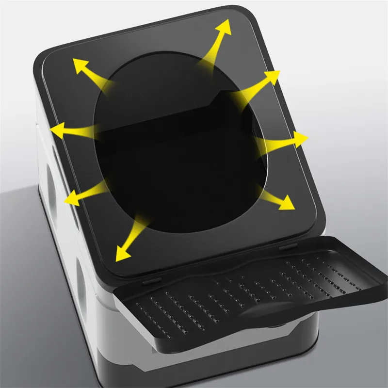 Small size bidet bio composting mobile camping foldable toilet block potty portable plastic