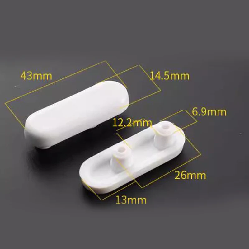 Universal Toilet Seat Bumpers Anti-slip Mat Bathroom Accessories Toilet Seat Non Slip Toilet Seat Buffer