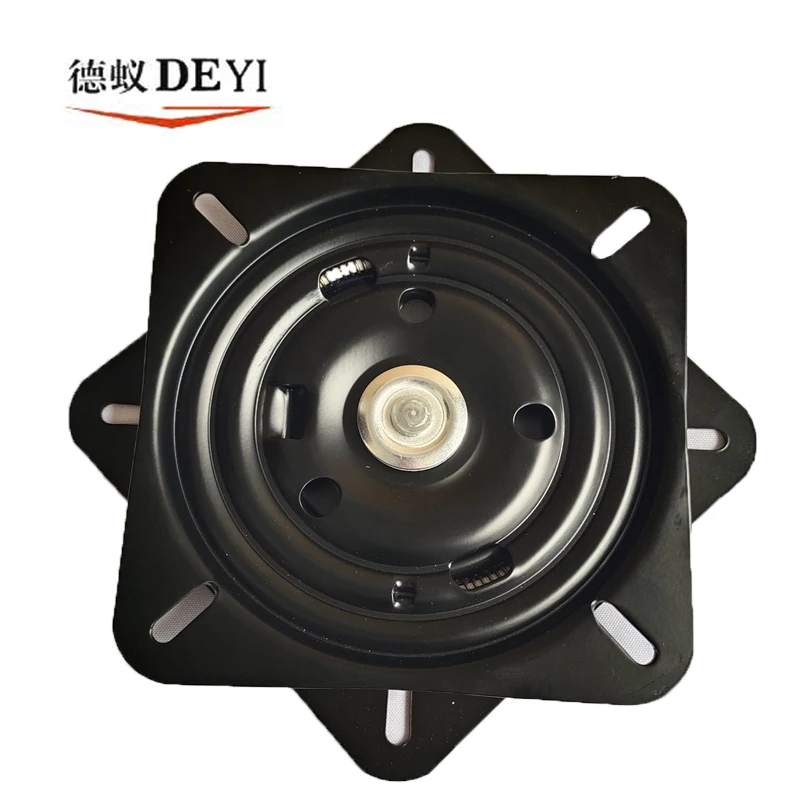 Furniture hardware 6-inch reset rebound swivel chair turntable can be 90-180 degrees automatic return bar chair turntable