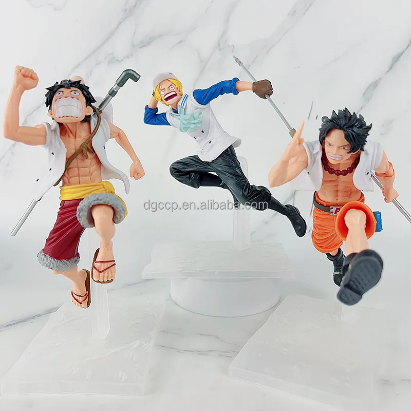 H16-27cm with box Anime One Pieces Figures Luffy Zoro Uta Sanji One Pieces Action Figure