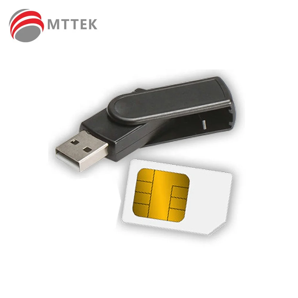 MCR3500 Smart card reader for SIM-sized smart card PSAM USB KEY PKI TOKEN digital electronic signature USB-stick