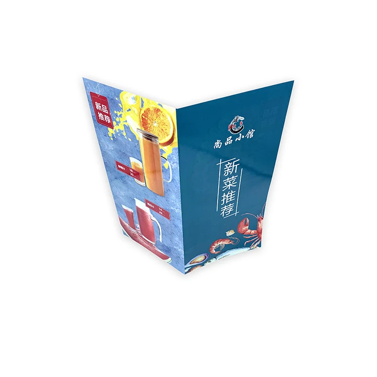 Custom printing of restaurant flyers/menus/posters of different sizes in full color flyers printing service service