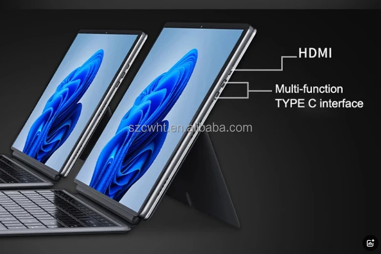 2025 New Products 14 Inch 2 in 1 gaming Laptop Notebook  Touchscreen Tablet PC In--tel N100 3.4GHz Business Win 11 tablets