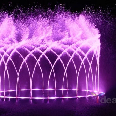 Chinese multicolor digital music dance large outdoor floating fountain free design drawings