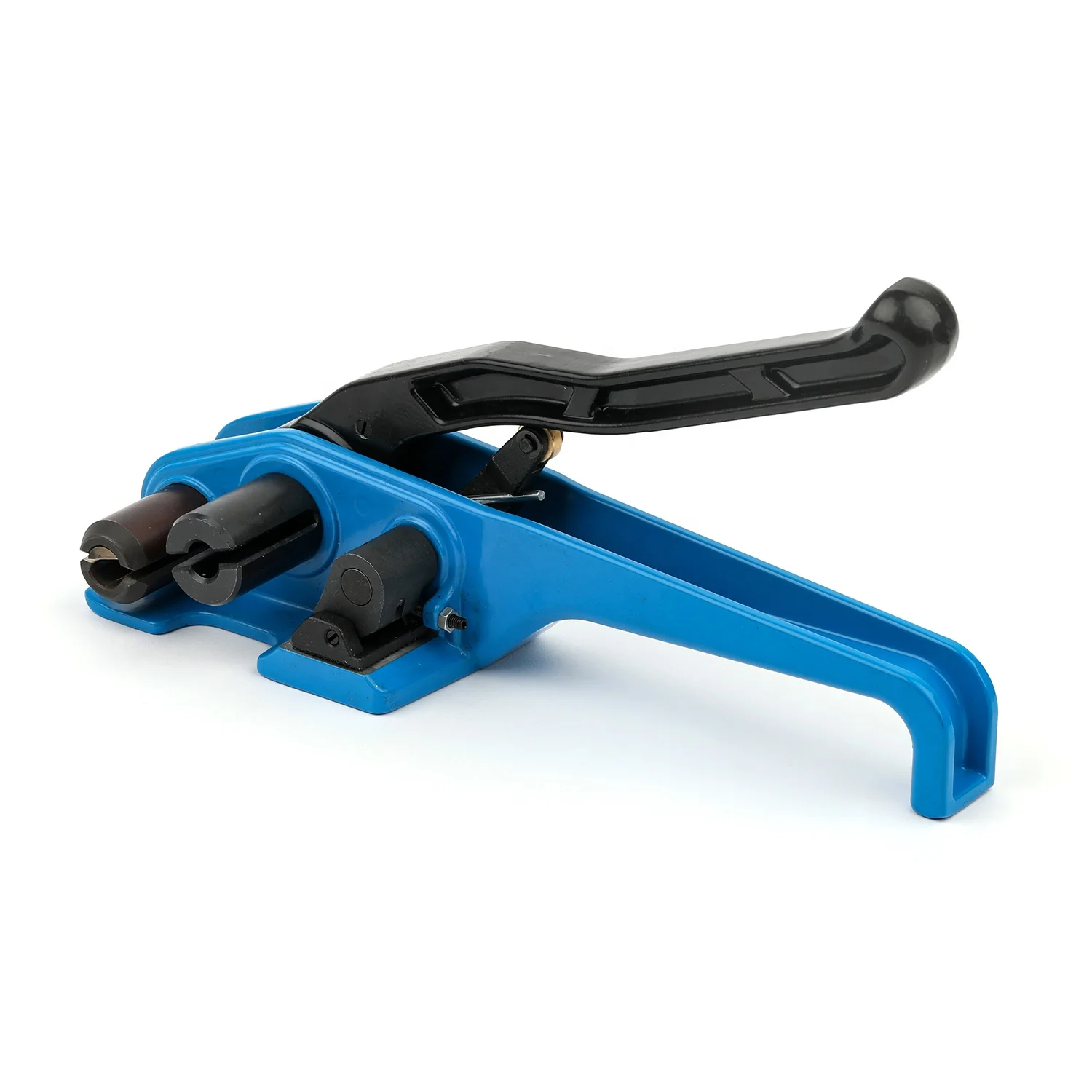 Синий цвет легко использовать образца поддержки обвязкий инструмент JPQ-32 волокна шнур ремешок руководство Heavy Duty упаковочная машина