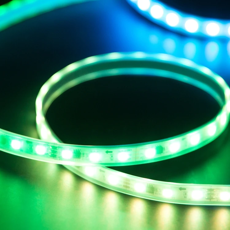 Водонепроницаемые коннекторы Ip67 программируемые белые цветные полосы Rbg Covee светодиодная полоса полноцветная