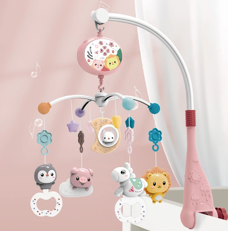 Детский мобильный телефон 2022, детская игрушка-вешалка, детский мобильный ротатор с музыкой, предназначенной для сна