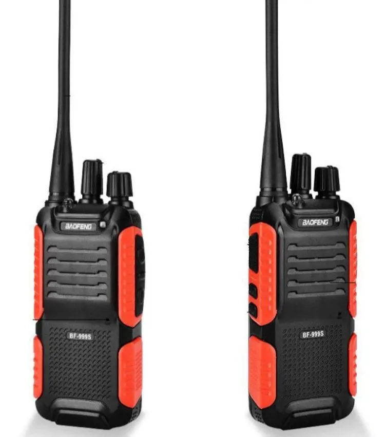 Bf-999S рация BaoFeng лидер продаж Высококачественная портативная uhf 16 каналов 5 км 1800 мАч радиосвязь Вт