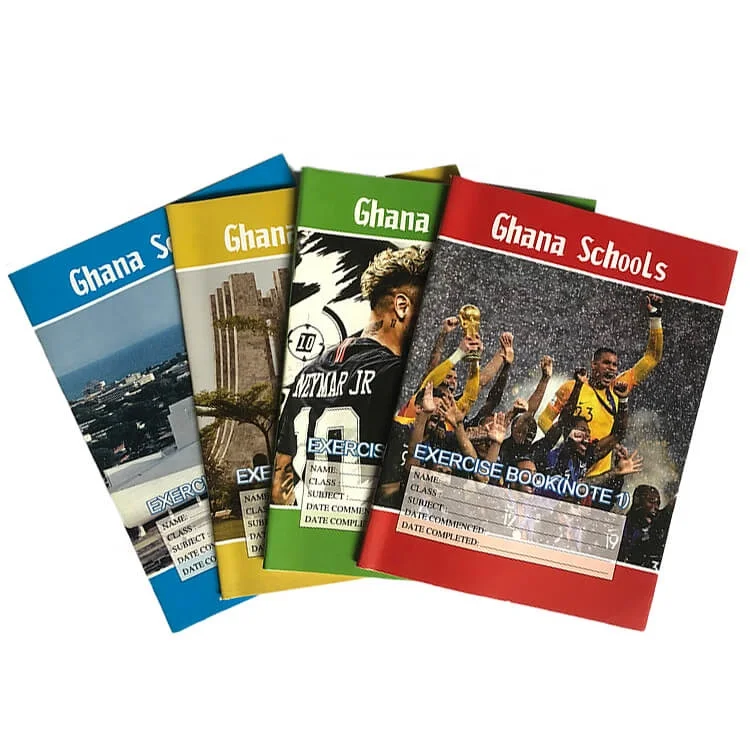 Hot Sale 18X24CM  80 Pages   Line  Notebook    for  Ghana School