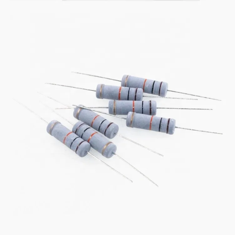 5W 5% Carbon Film Resistor 0.2R 2R 20R 200R 2K 5.1K 5.6K 6.2K 6.8K 7.5K 8.2K 20K 200K 2M