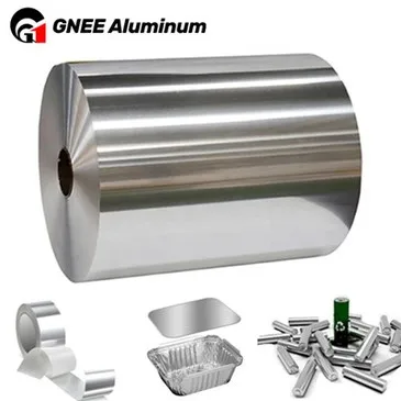 Material Aluminum Foil Aluminum Coil Manufacturers Price 8011 11 14 80 Micron 0.1mm 30cm Aluminium Jumbo Roll