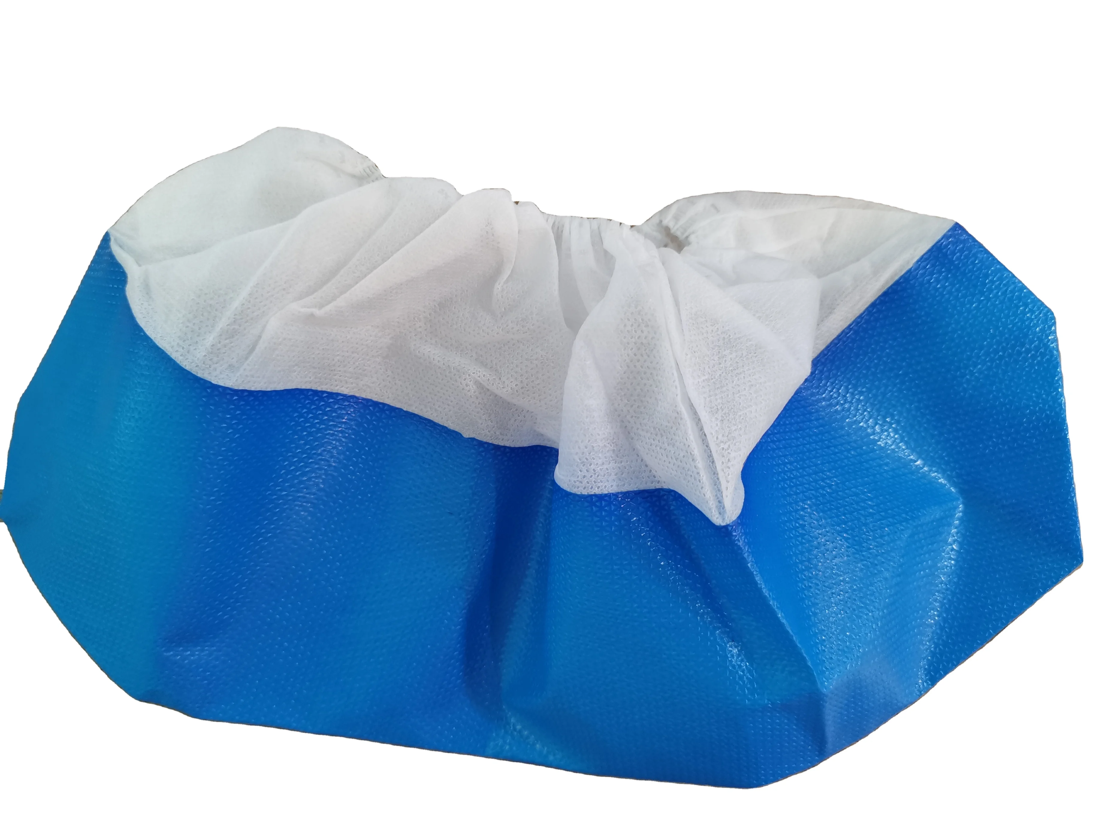 High quality disposable waterproof CPE+PP shoe covers disposable medical shoe cover