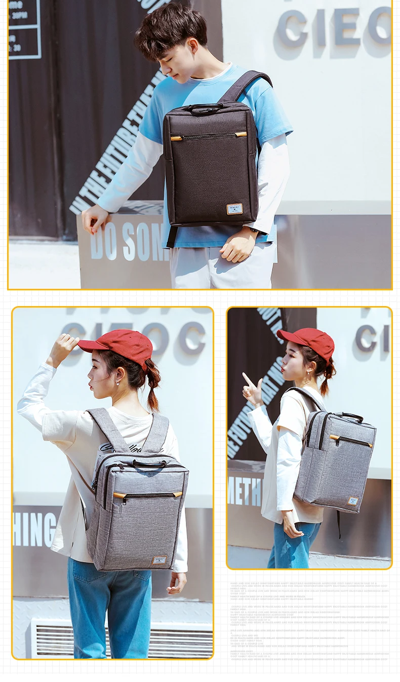 
Golden Wolf Mochilas 2020 Trending OEM ODM Factory Wholesale Waterproof Oxford Cheap Laptop Smart Bag Backpack For Men 