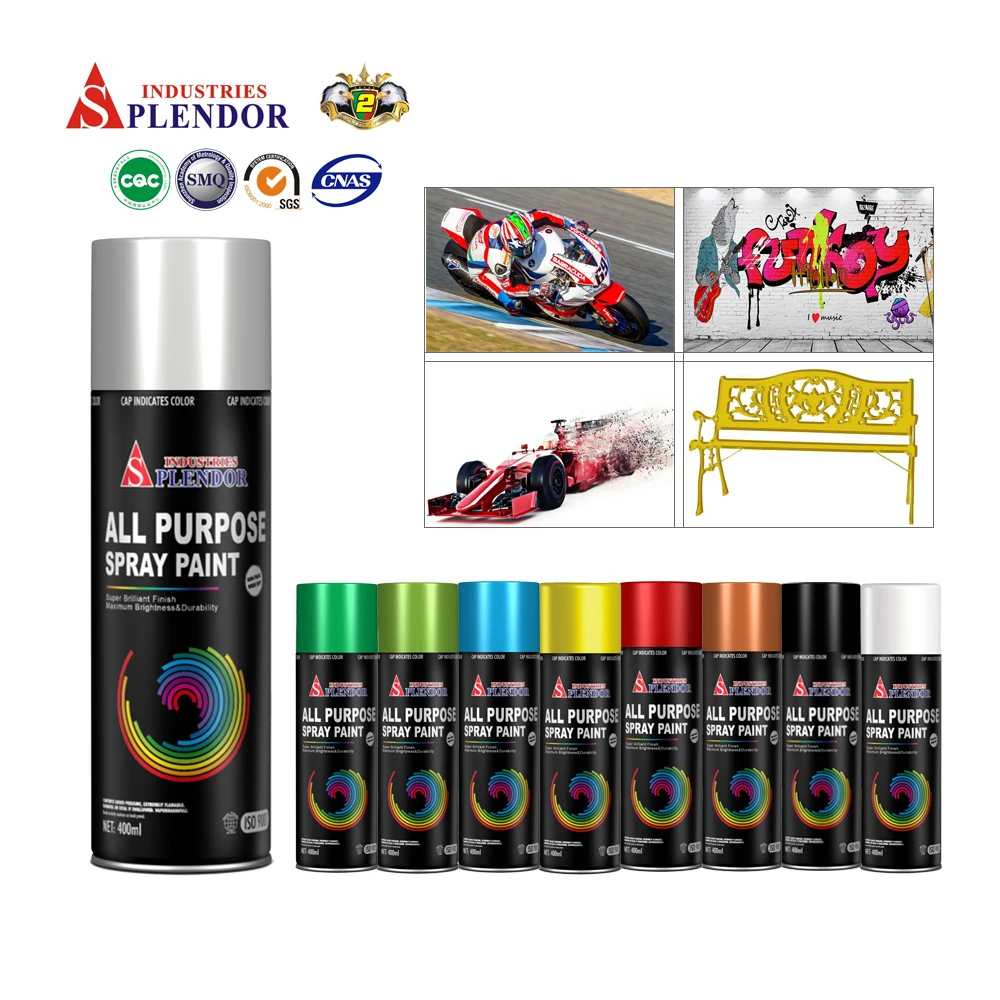 400ml general purpose fast dray acrylic based spray paint