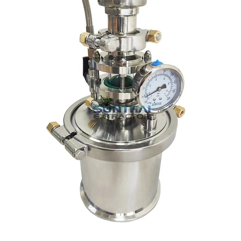 Mini Top Fill 135g Closed Loop Extractor with CRC Column