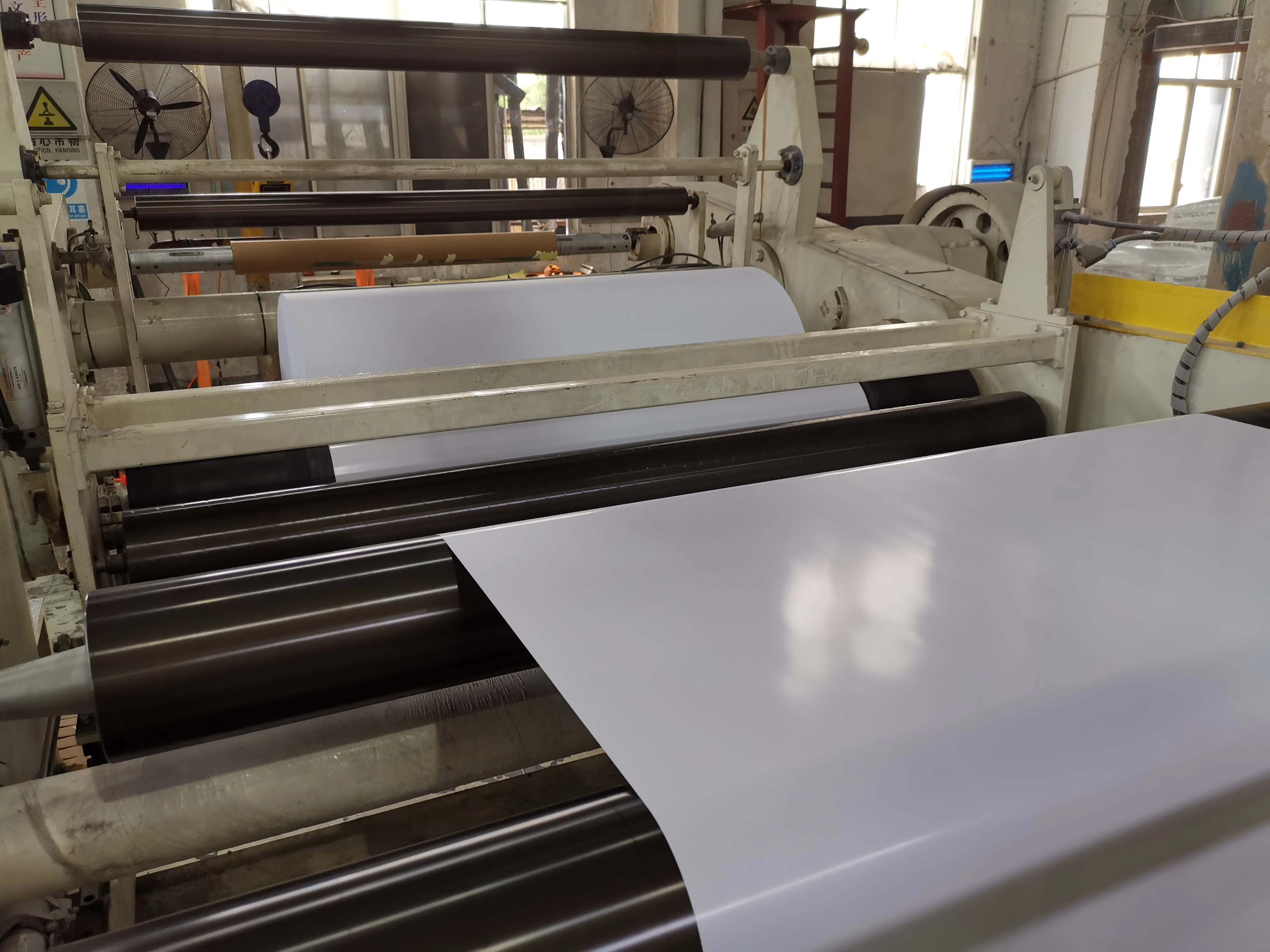 80gsm Yellow Double Side Glassine  kraft waterproof Release Paper bag heat seal wholesale