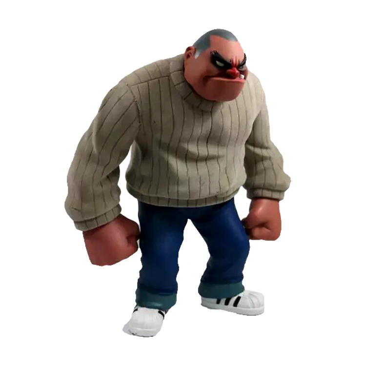 Custom 3D Printed Unisex Cartoon Military Toy Soft PVC Sofubi Vinyl Figurine Made of Plastic Resin for Collection Display in Box