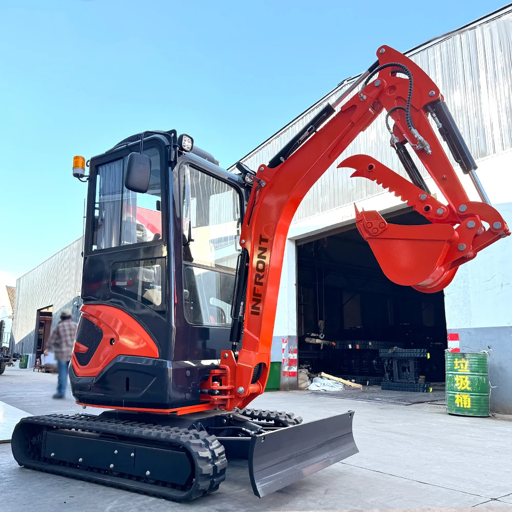 Mini Excavator 3.5 Ton EPA Farm New Crawler Digger Chinese small Excavators 1 ton 2 ton Machine