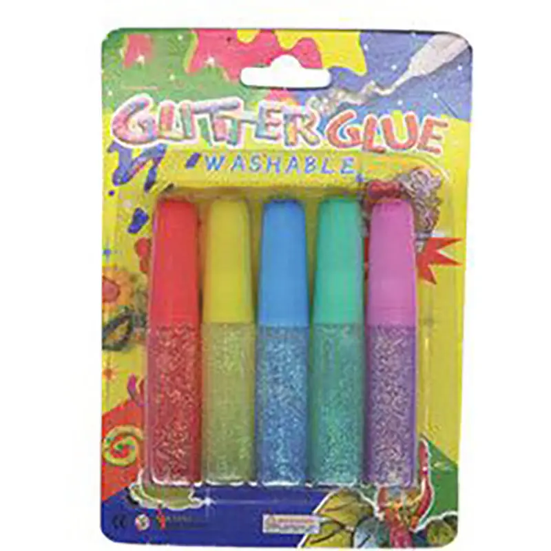 Factory Kids Diy Drawing Glitter Glue Tubes Drawing Acrylic Paint Art For School Children