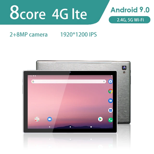 Оптовая продажа с фабрики по скидке планшетный ПК на Android двумя Sim-картами 10 дюймов 2 4g 5g Wi-Fi GMS MSDS BSCI