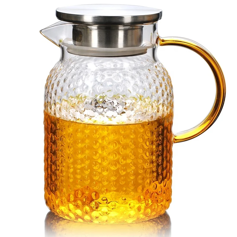 
Высококачественный боросиликат может быть непосредственно нагрет при высокой температуре и глажке устойчивый к среднему размеру стеклянный кувшин для риса 