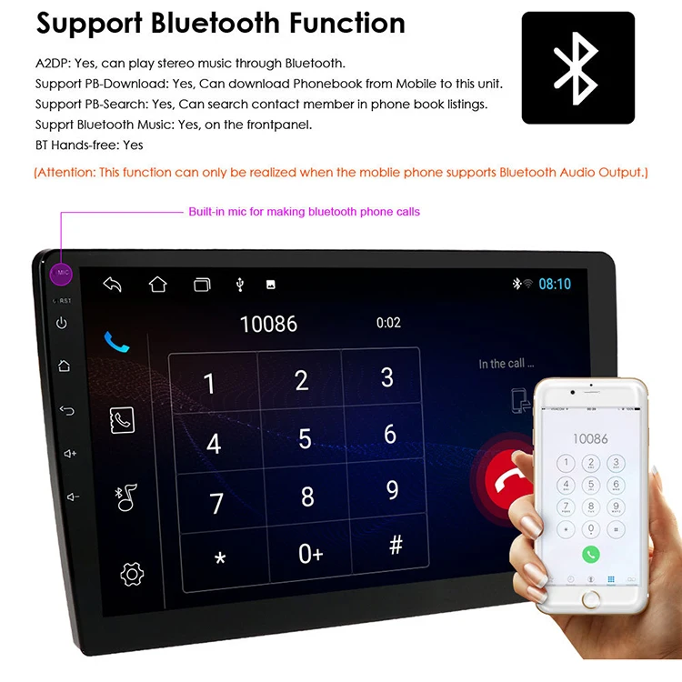 Сенсорный экран 9 дюймов Wi-Fi Bluetooth Carplay Gps Android автомобильный аудио стерео радио мультимедийный плеер для SsangYong Kyron 2005 ~