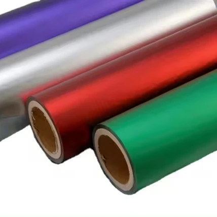 chocolate gift wrapping paper colored top quality mat film  gift wrapping sheet design for lamination decoration printing