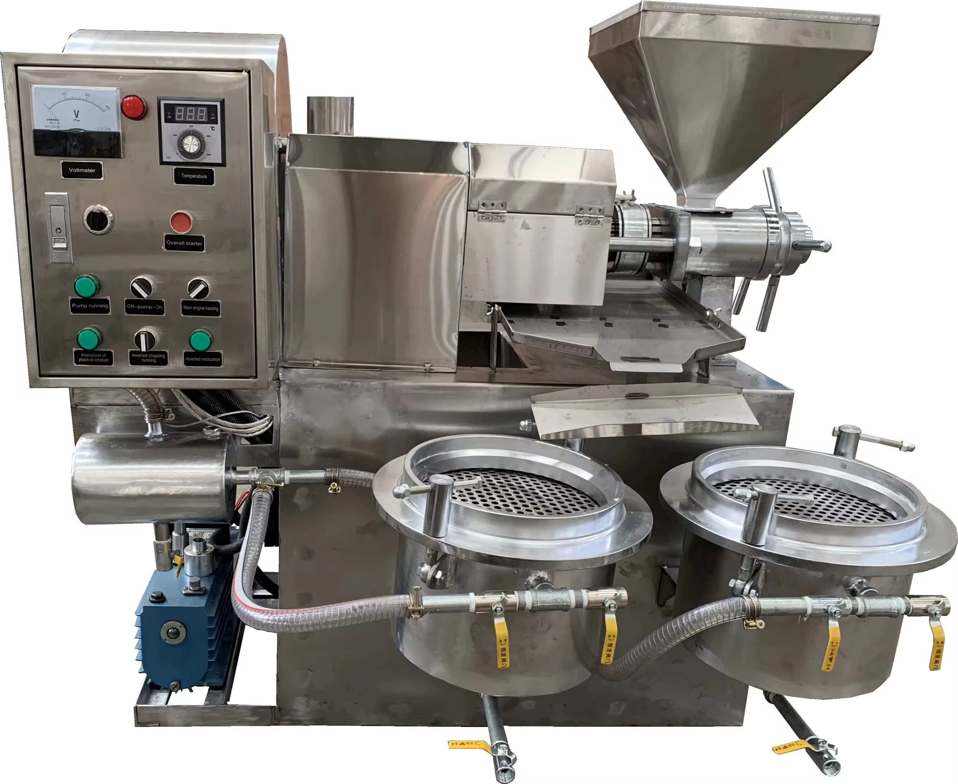 Oil Press Expeller Press Foreverreal Screw Coconut Oil Press Machine/palm Kernel Oil Pressers/peanut Oil Expeller