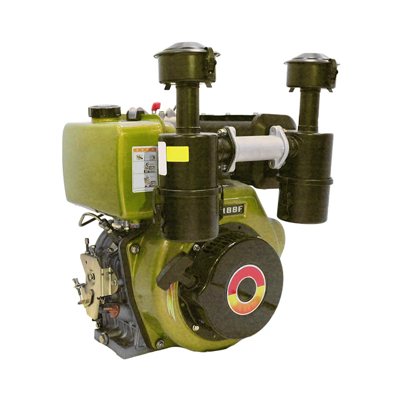 Ewell Two Cylinder Diesel Engine Motor Engine Yellow Inboard  China Marine Engines 50pcs