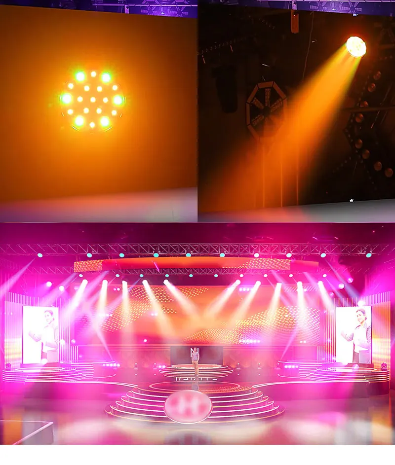 360w 15w Beam stage lamp rotating ktv nightclub moving head disco light 19 bee eyes LED moving head wash