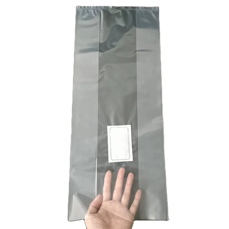 SJ 10 x 5.5 x 24 inch High temperature resistant Autoclavable Gusseted  PP filter bag for mushroom growing