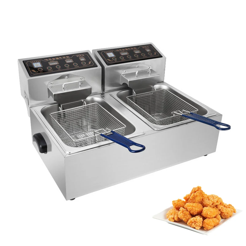 Commercial fish potato plantain chips fats fryer frying machine  turkey industrial deep fryer