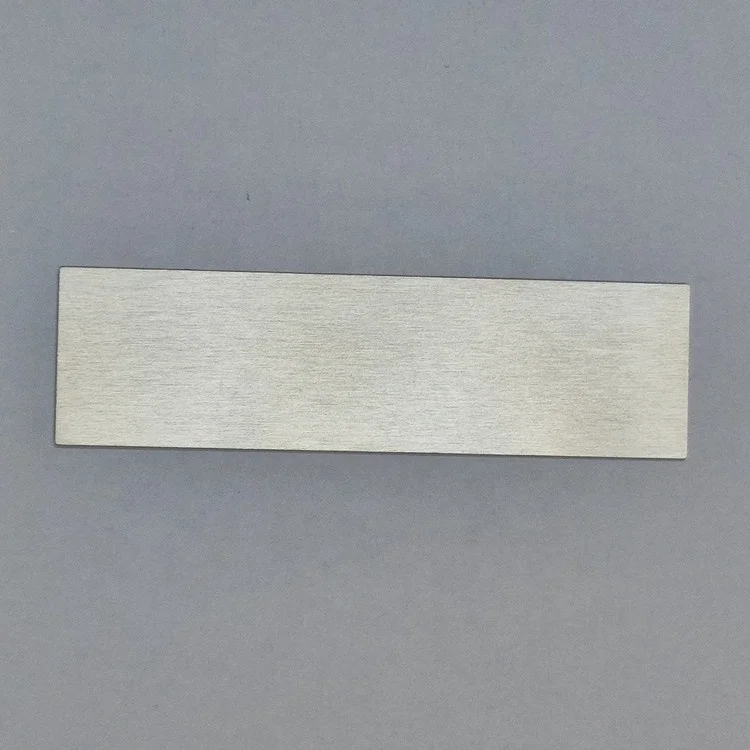 Adhesive Engraved Stainless Steel Blank Logo Plate